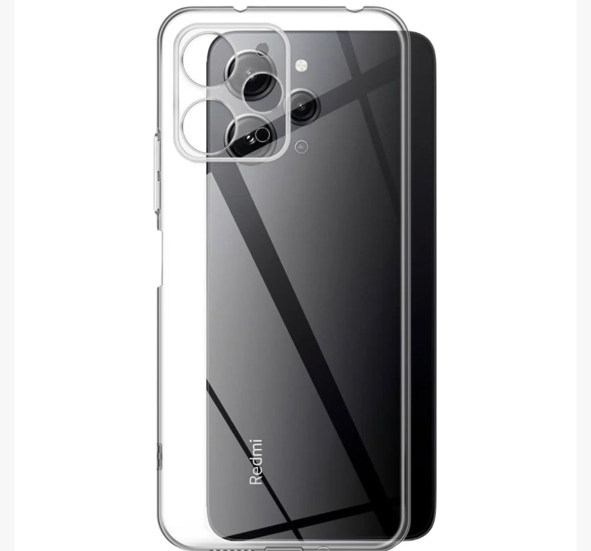 XIAOMI REDMI 12 TRANSPARENT SILICONE CASE
