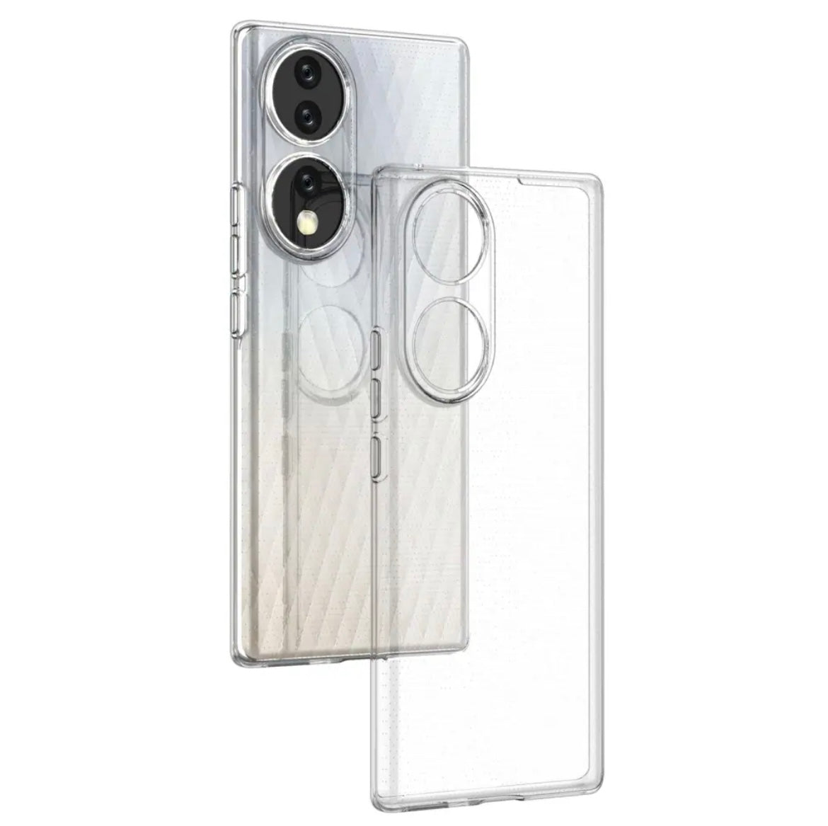 HONOR 70 TRANSPARENT SILICONE CASE
