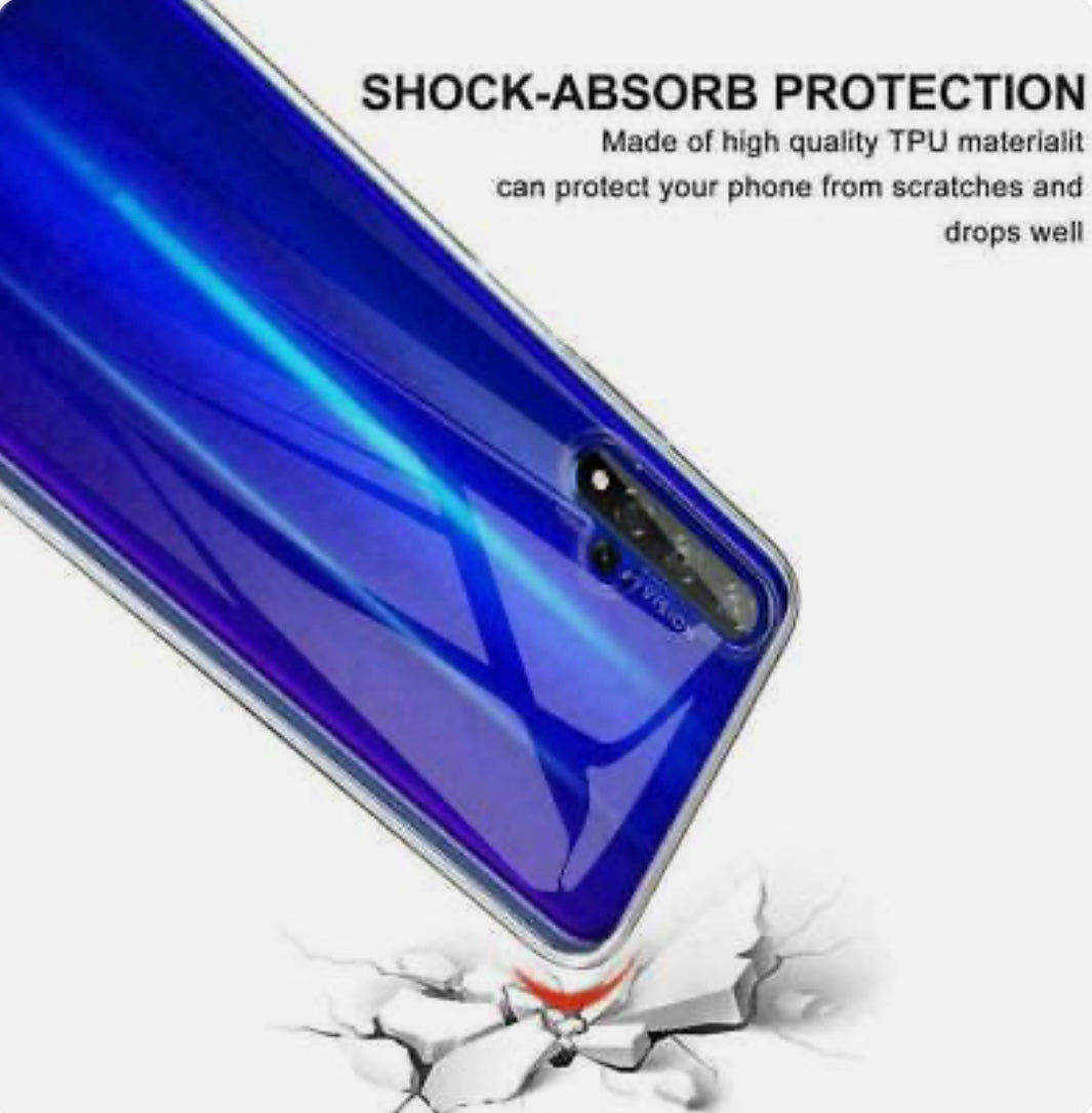MOTOROLA G62 TRANSPARENT CASE