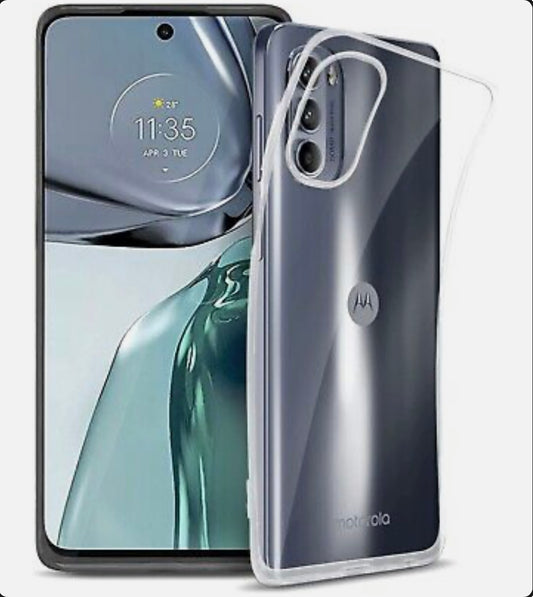 MOTOROLA G62 TRANSPARENT CASE