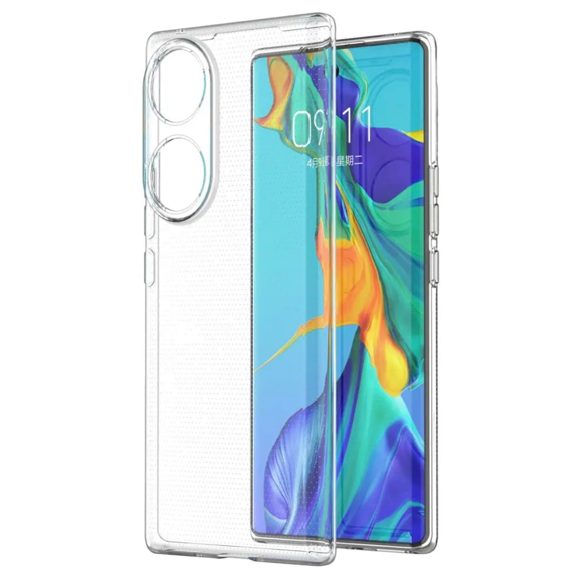 HONOR 70 TRANSPARENT SILICONE CASE