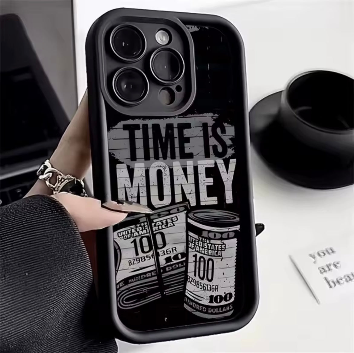 TIME IS MONEY IPHONE 14 PRO MAX
